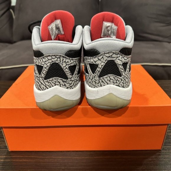 Size 10.5 - Jordan 11 Low Retro IE Black Cement 2020